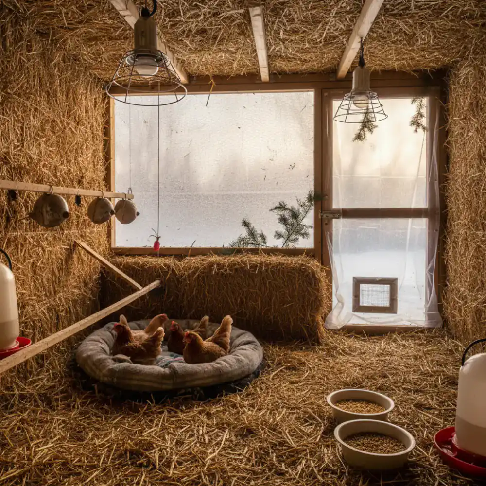 Winterizing a chicken coop